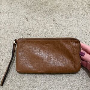 Coach Tan Wristlet